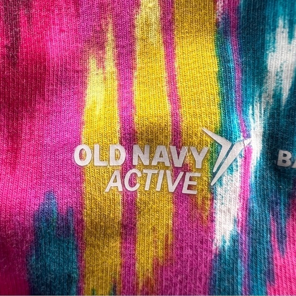 XS NEW OLD NAVY COLORFUL LEGGINGS TRIBAL PINK HIGH RISE STRETCH  ATHLETIC - Picture 4 of 11